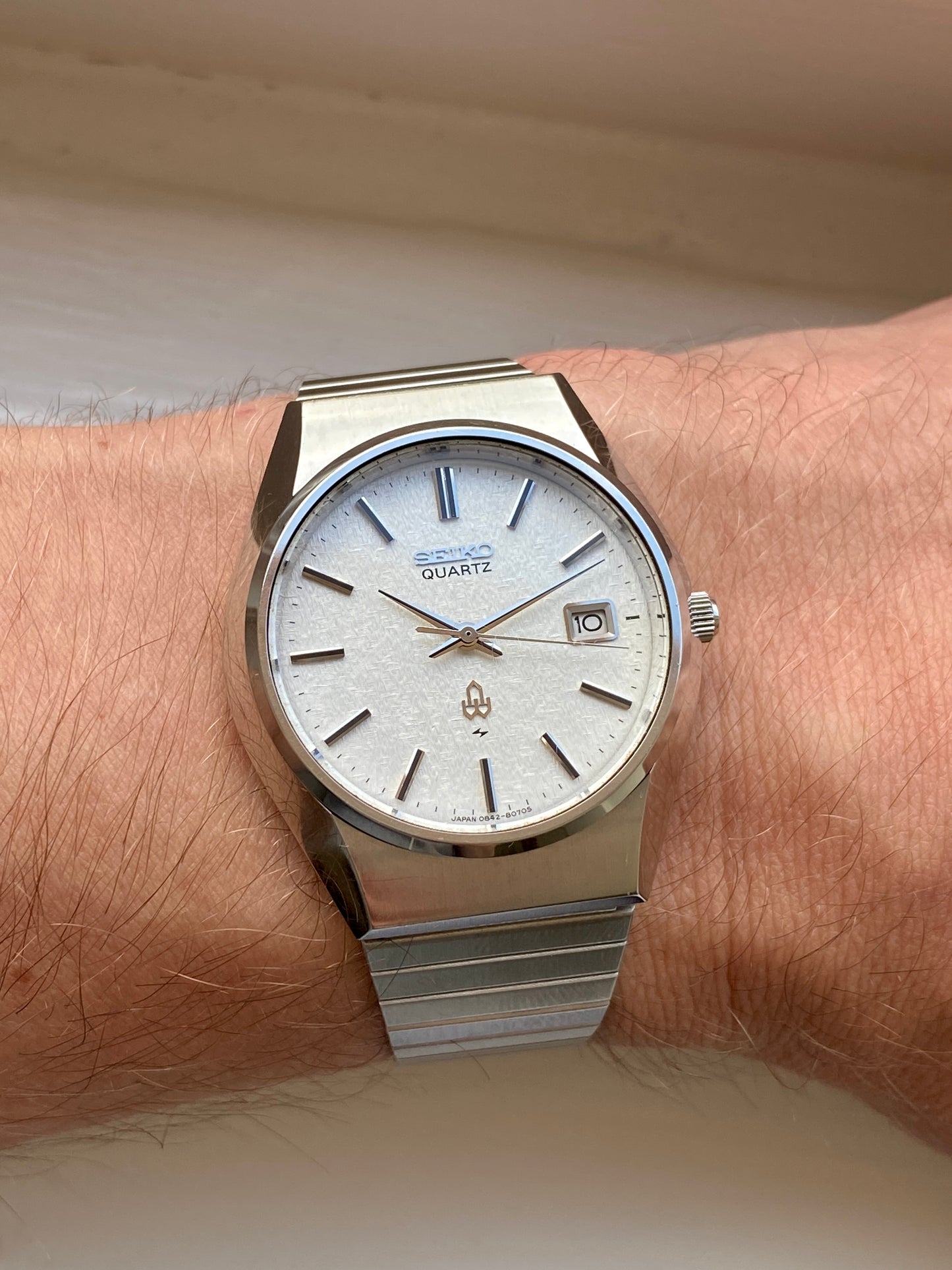 Seiko Quartz 0842-8070 'Snowflake'