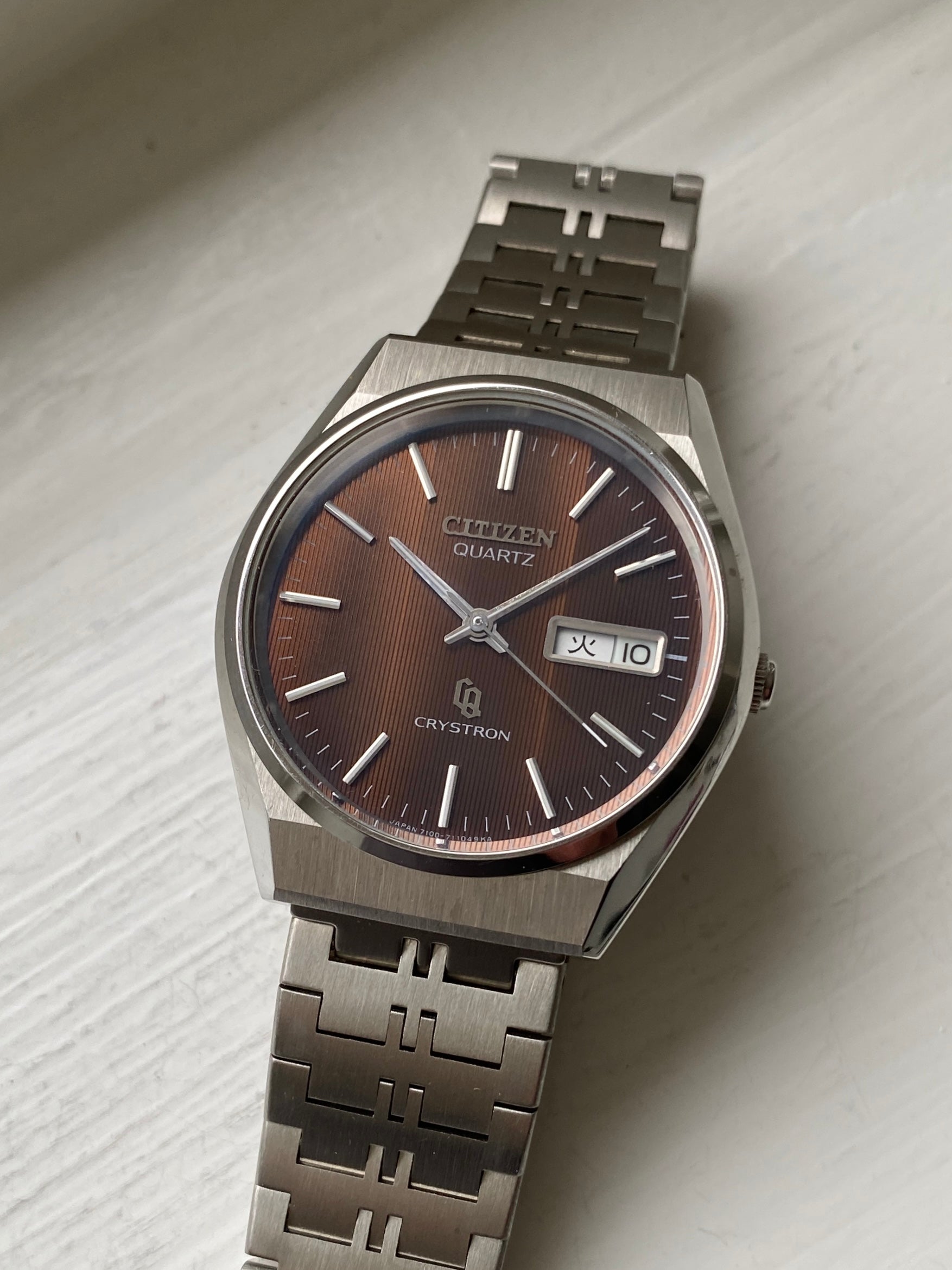 Citizen Crystron 4-730143K NOS – Studio Tokei