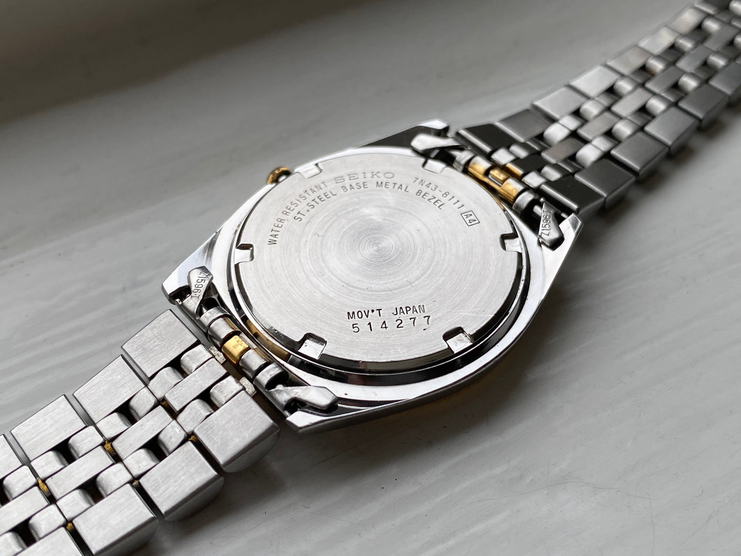 Seiko Day-Date 7N43-8111