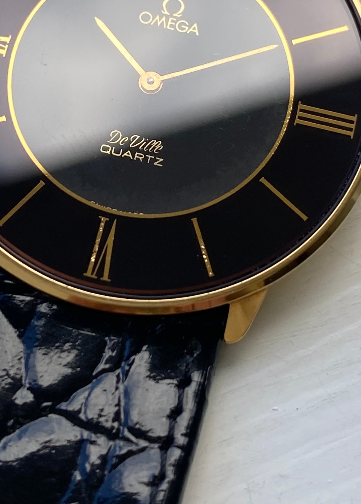 Omega De Ville Quartz NOS