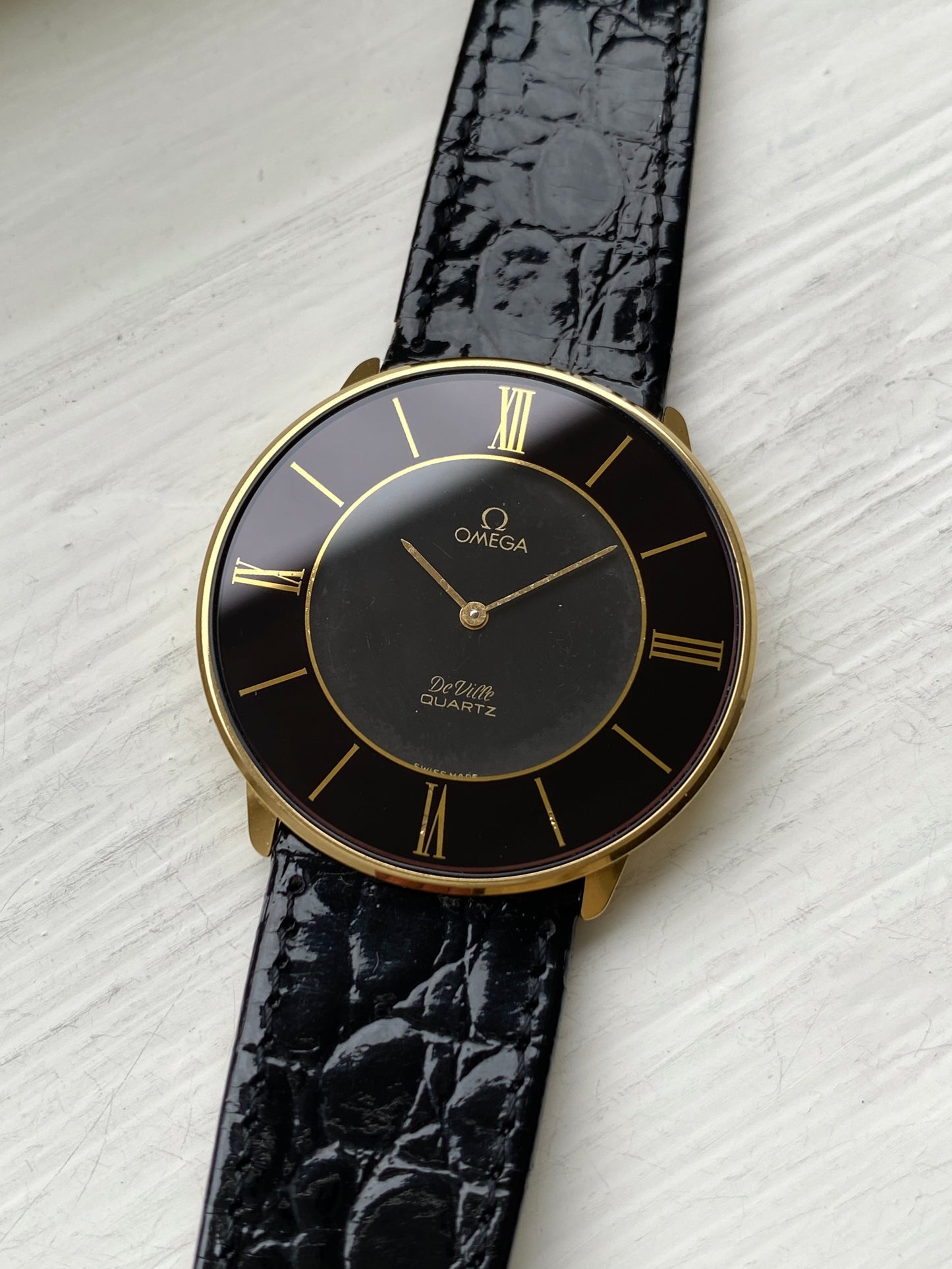 Omega De Ville Quartz NOS