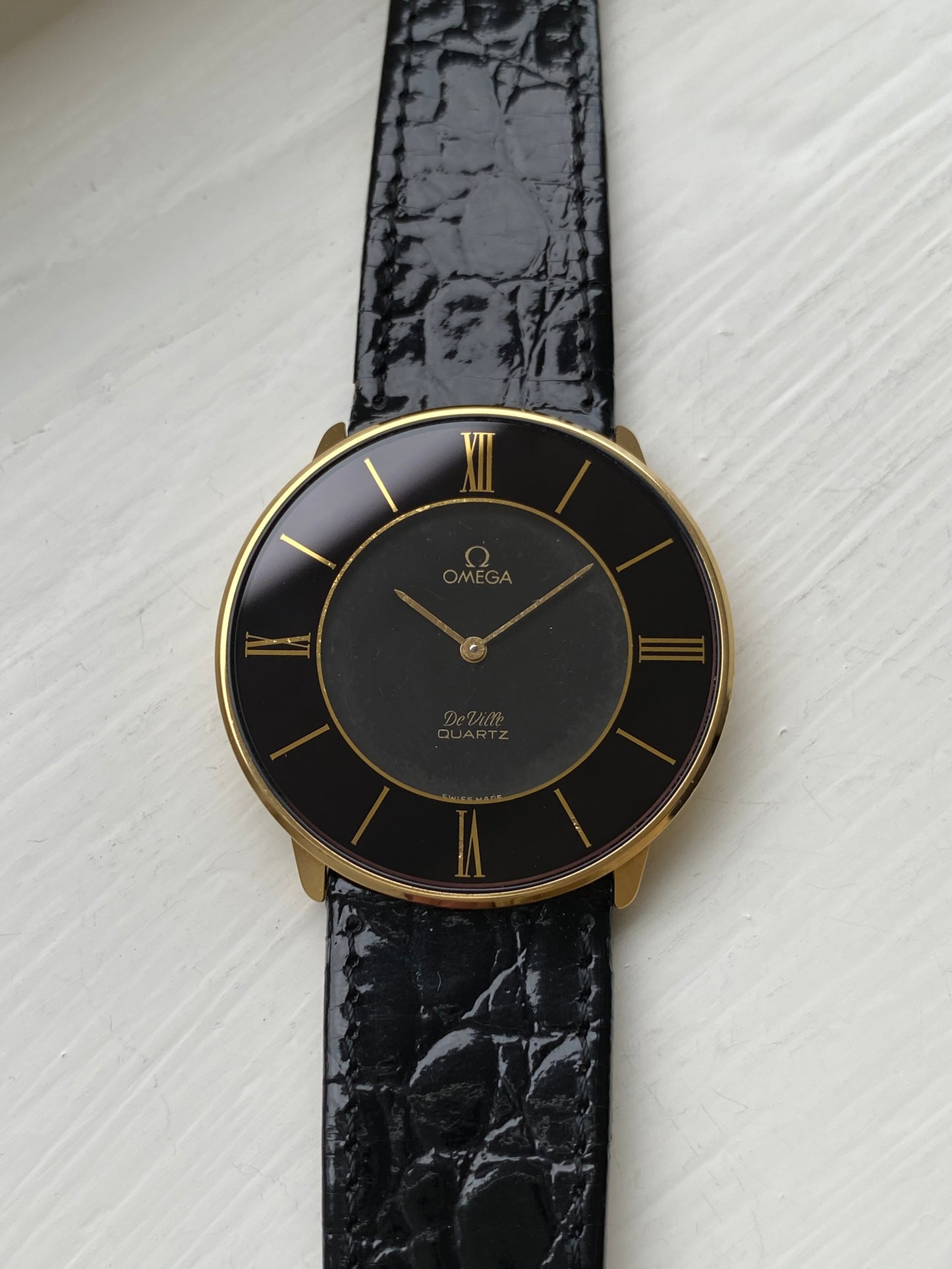 Omega De Ville Quartz NOS