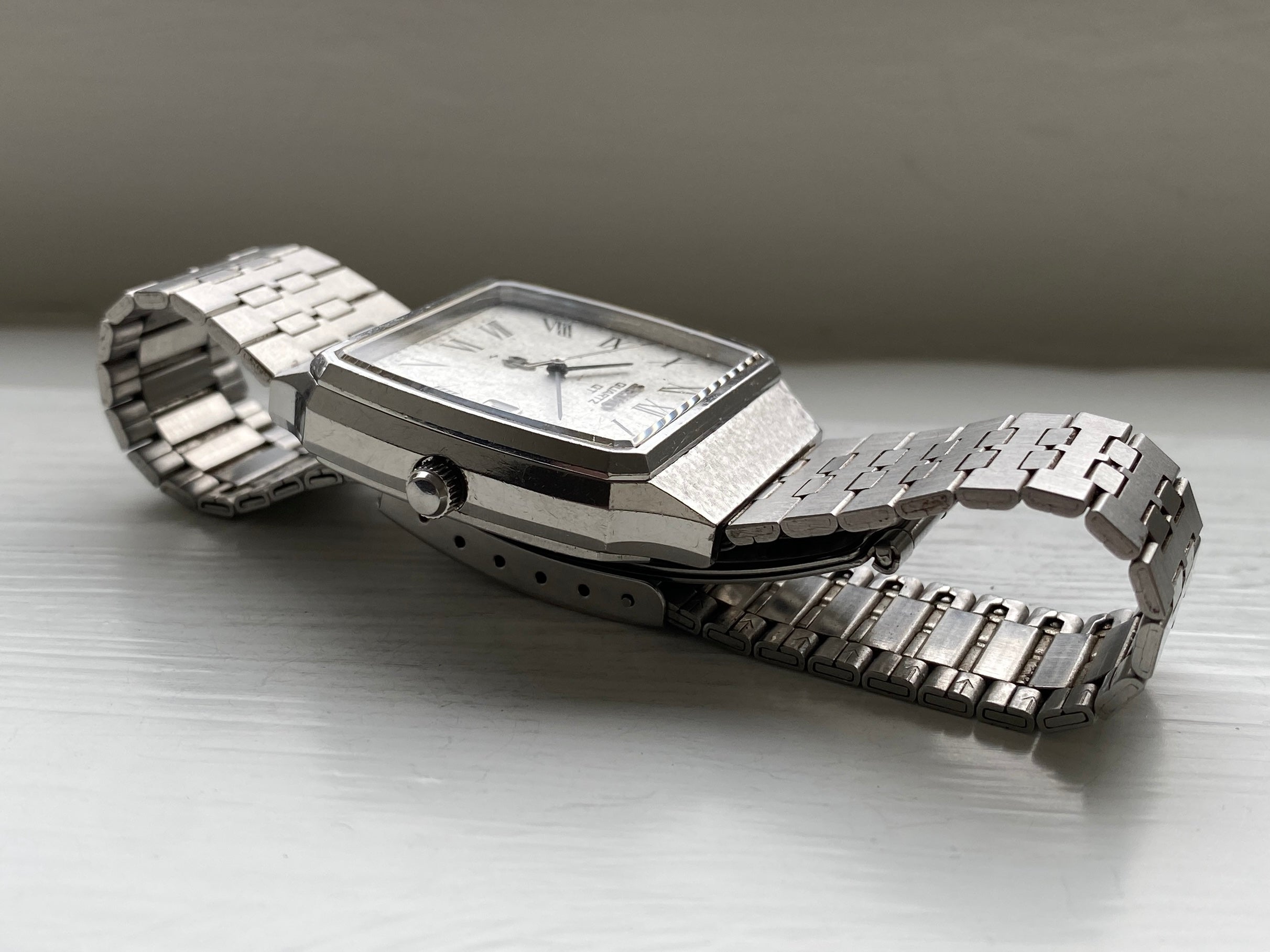 SEIKO QUARTZ QT 0822-5010 メンズ腕時計 セイコー クォーツ 電池交換