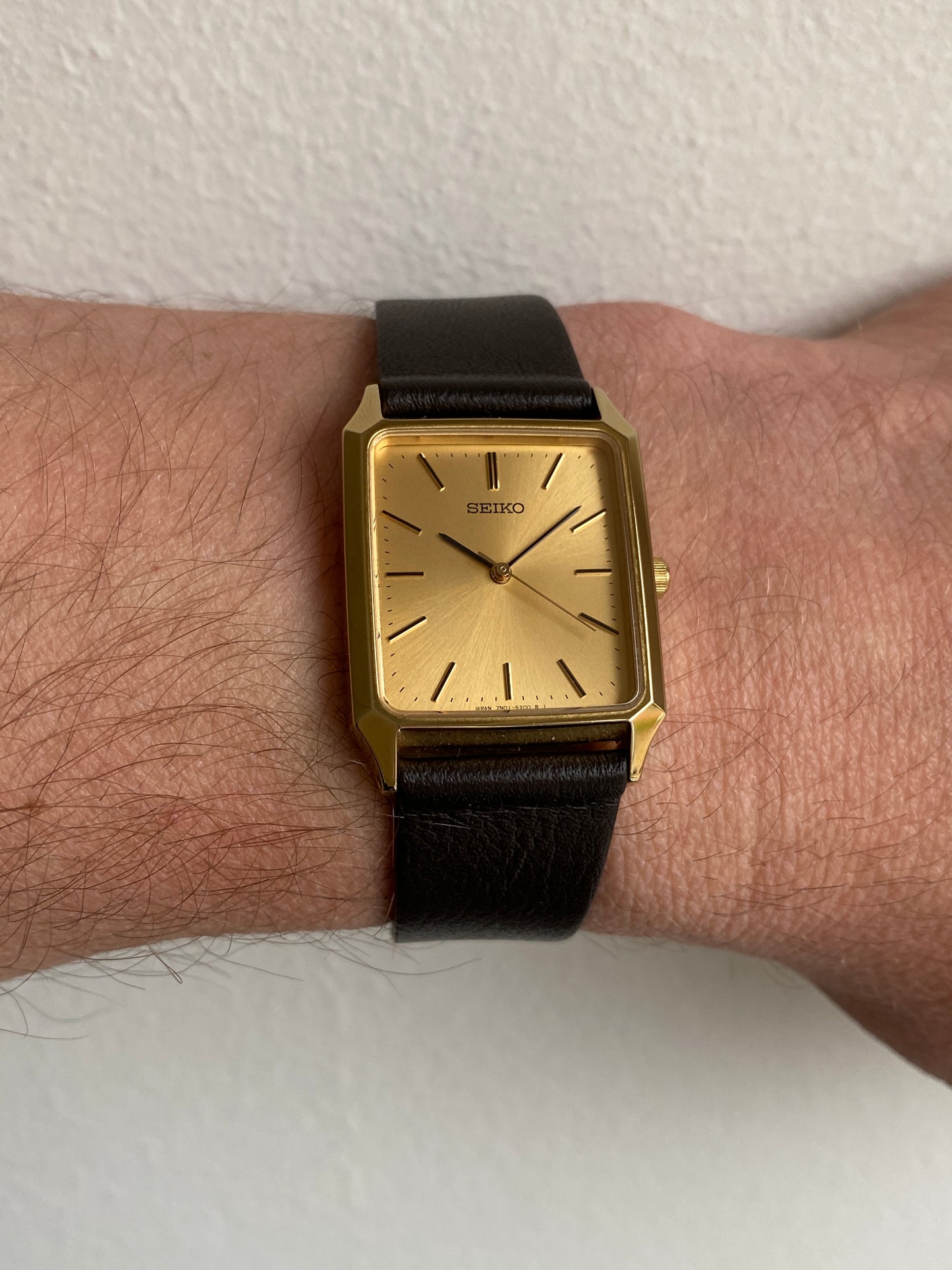 Seiko Spirit 7N01-5180 ‘Tank’ - NOS