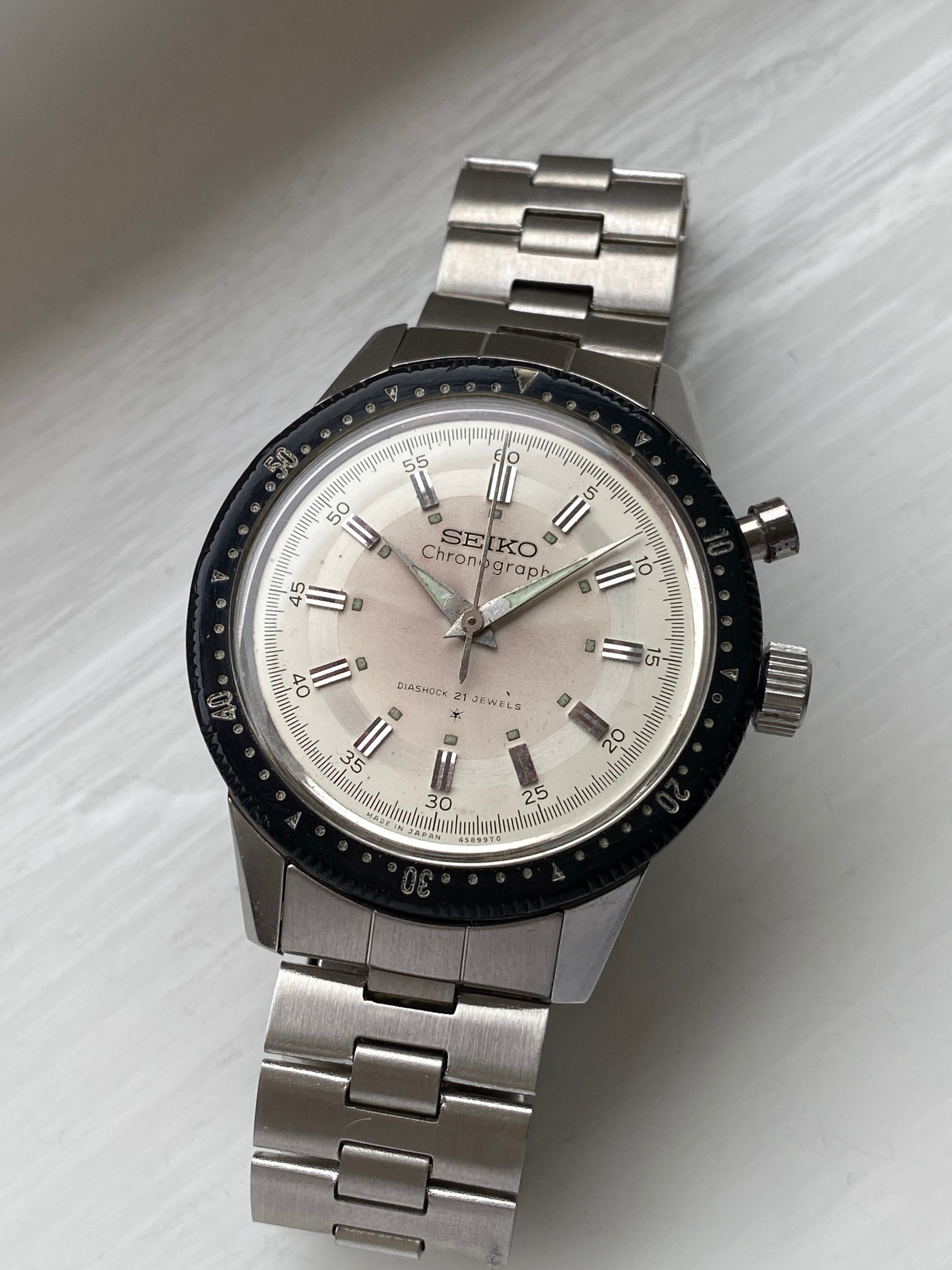 Seiko Crown Chronograph 45899 'Tokyo 1964 Olympics' – Studio Tokei