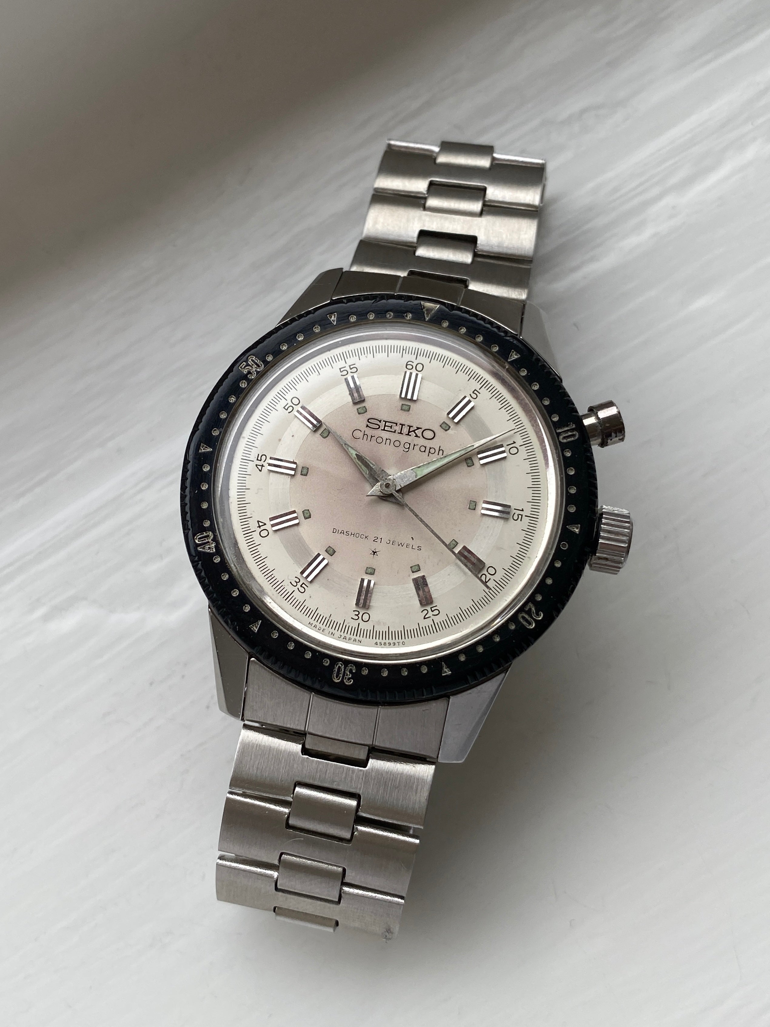 Seiko Crown Chronograph 45899 'Tokyo 1964 Olympics' – Studio Tokei