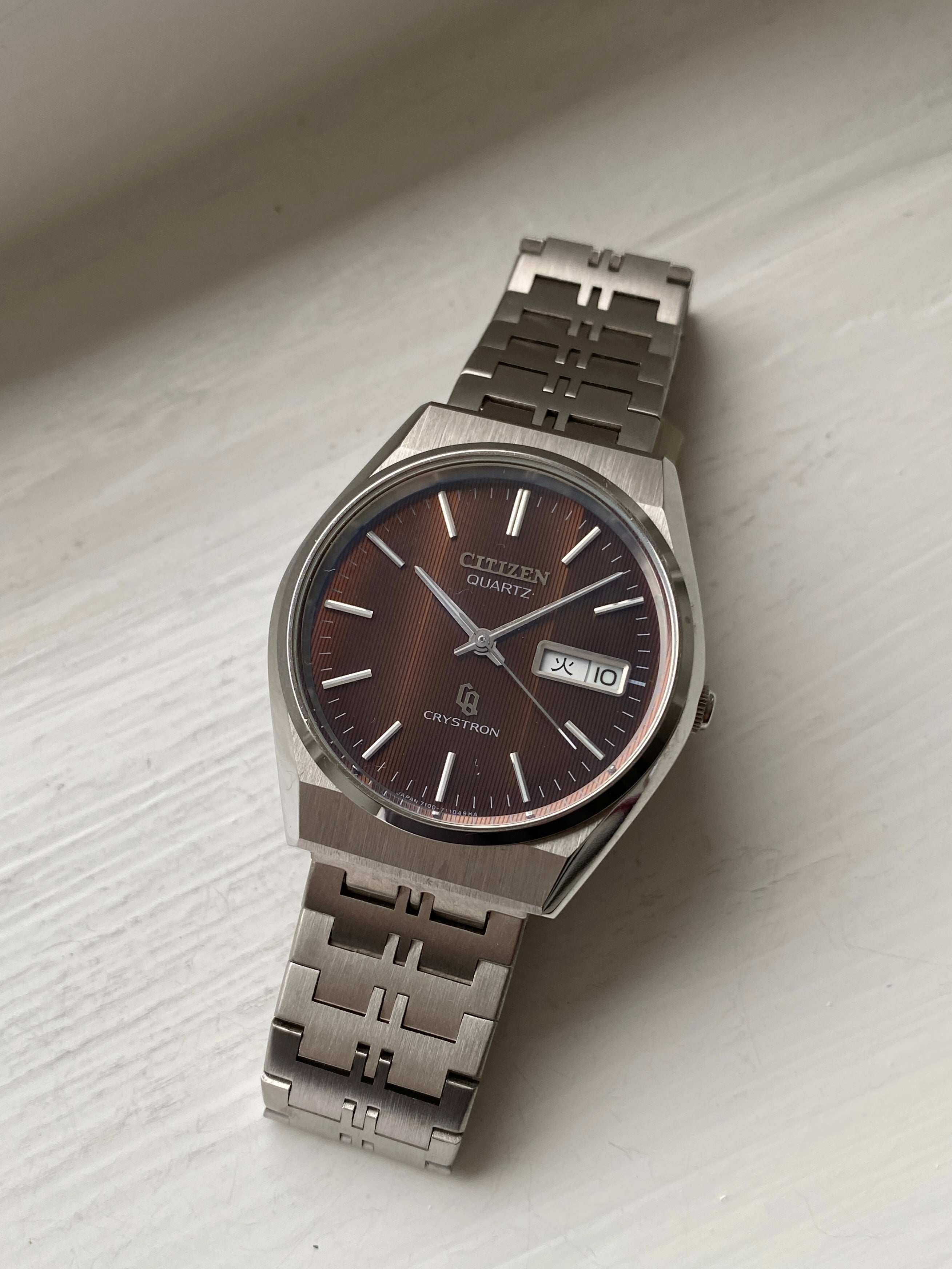 Citizen Crystron 4-730143K NOS – Studio Tokei