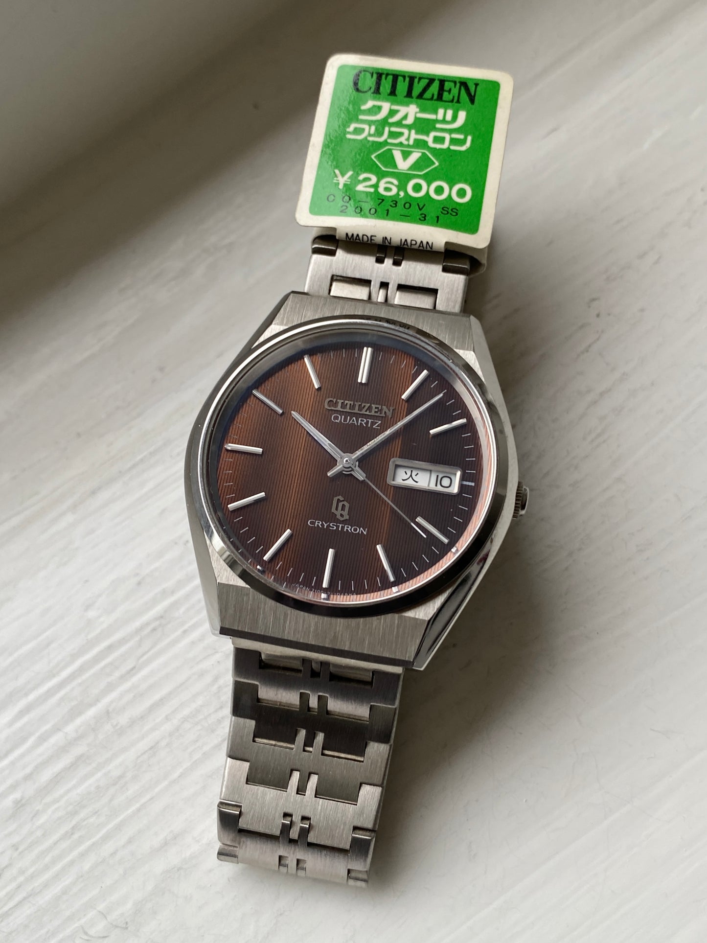 Citizen Crystron 4-730143K NOS