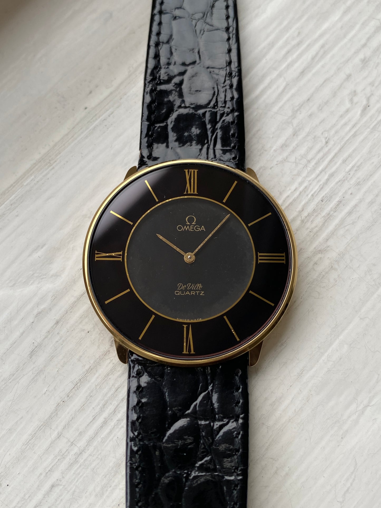 Omega De Ville Quartz NOS