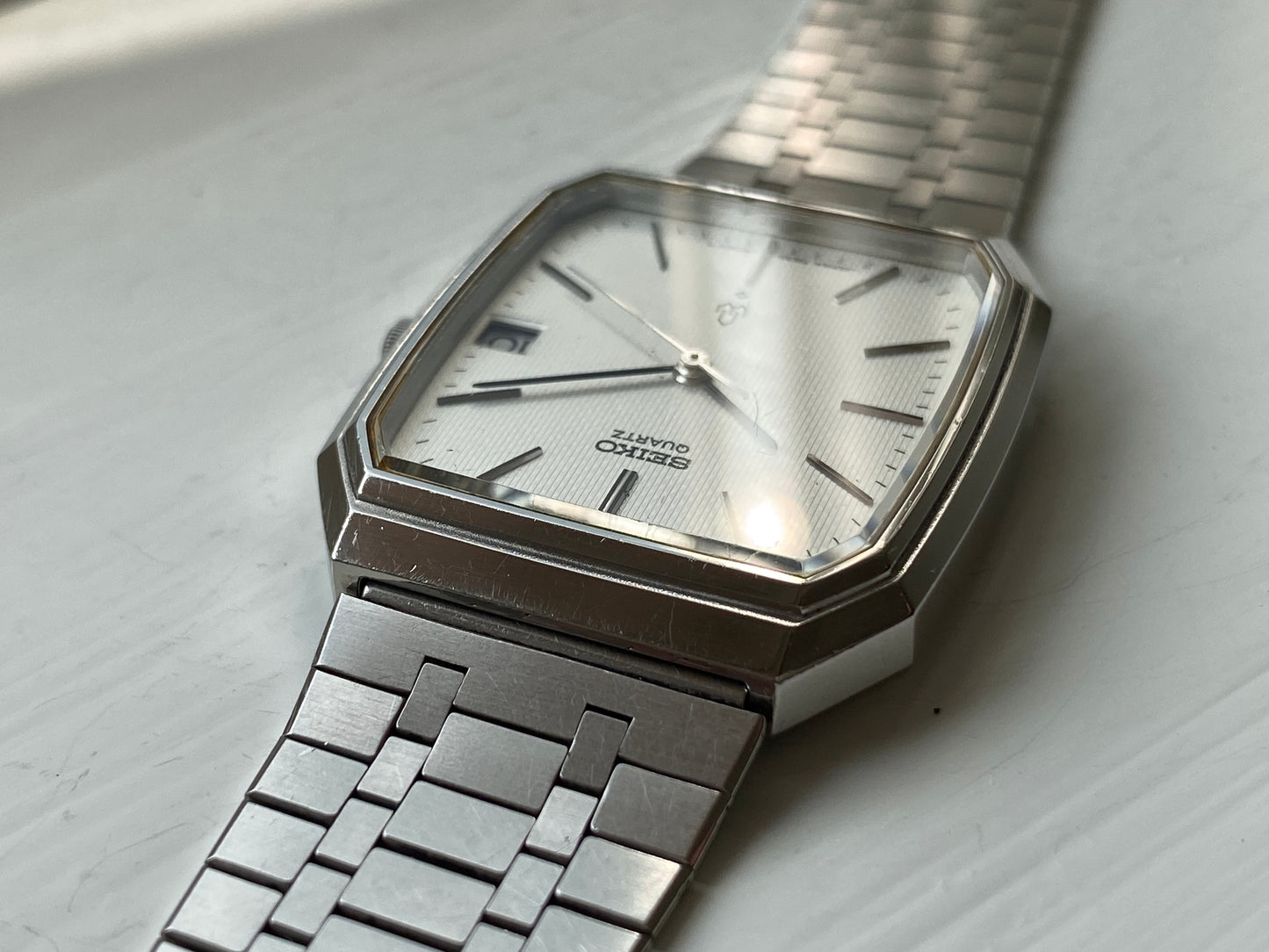 Seiko Quartz 'Tank' 7832-5030