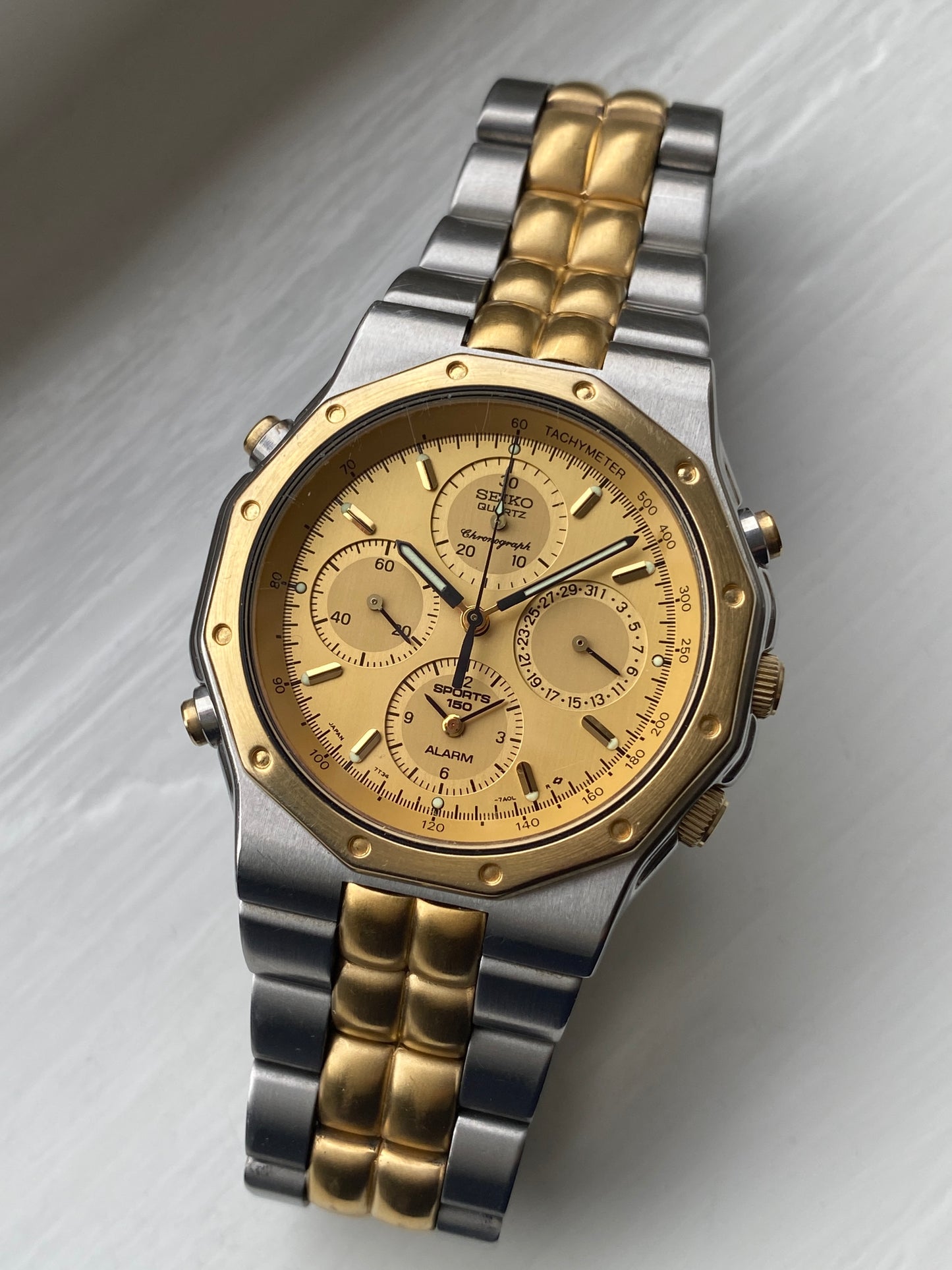 Seiko Quartz Chronograph 7T34-7A10