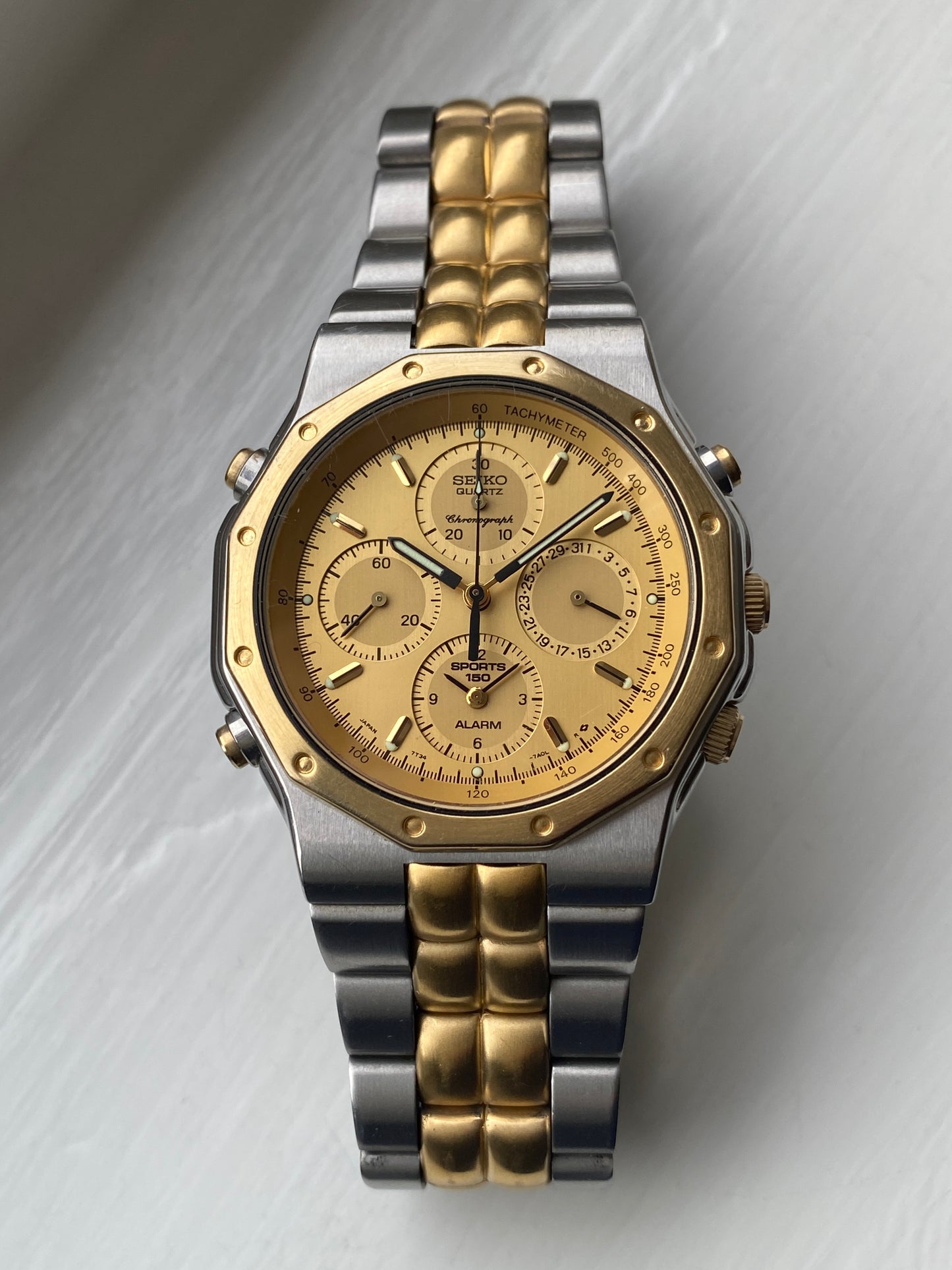 Seiko Quartz Chronograph 7T34-7A10