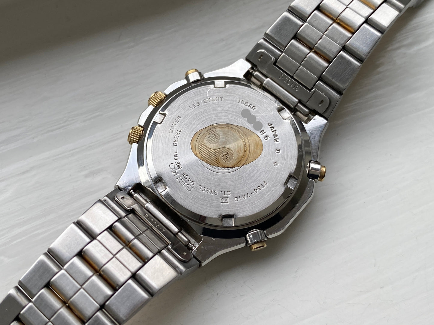 Seiko Quartz Chronograph 7T34-7A10