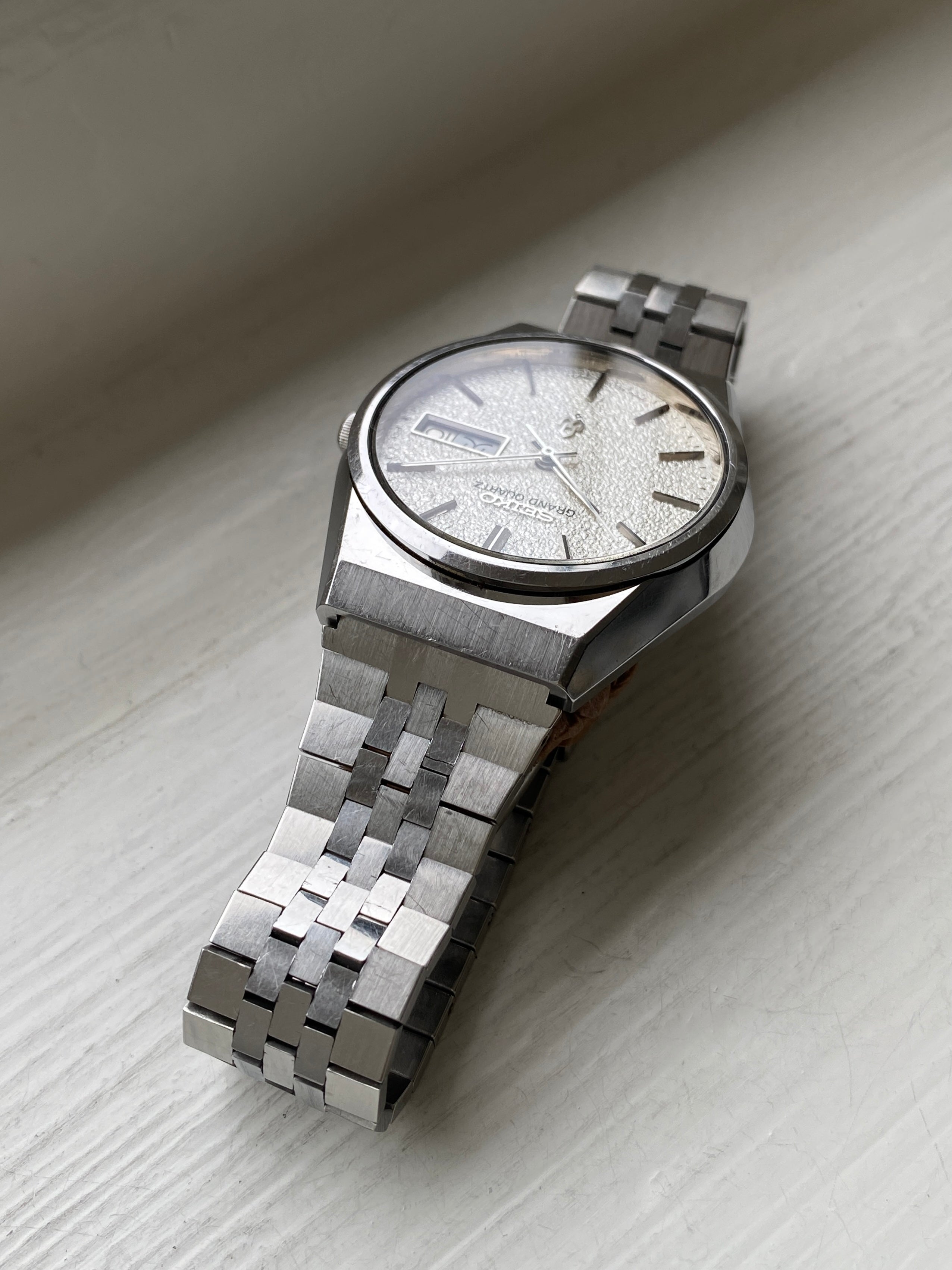 SEIKO GRAND QUARTZ 4843-8100 腕時計 ヴィンテージ Seiko Grand Quartz 4843-8100 – Studio Tokei