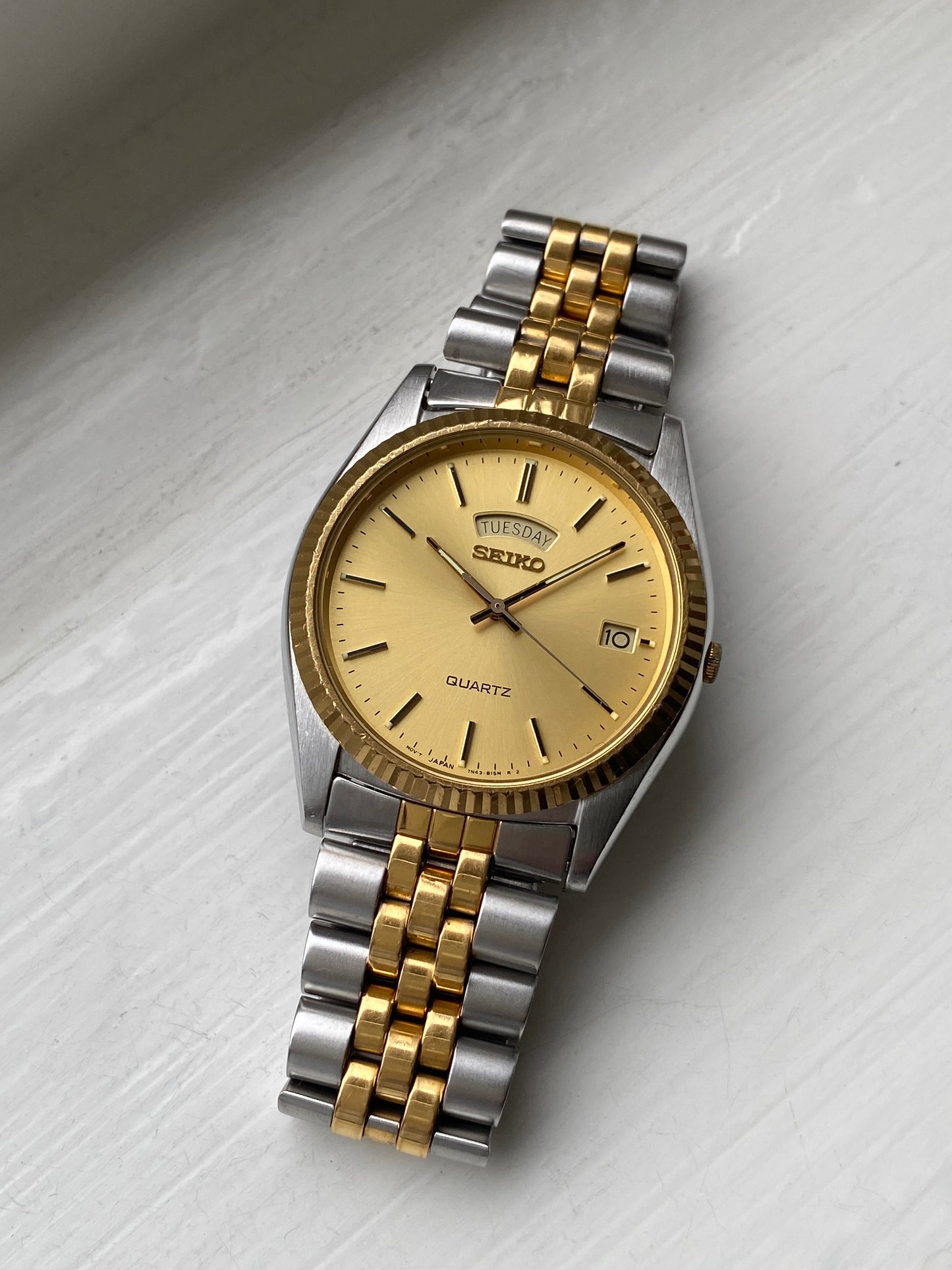 Seiko Day-Date 7N43-8111