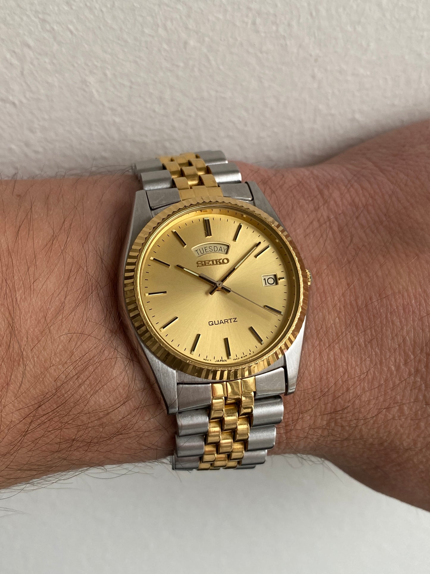 Seiko Day-Date 7N43-8111